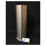 Tall galvanized container