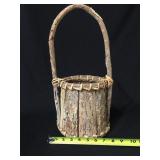 Bark Basket with Handle