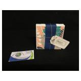 Gift style coasters set of 2