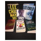 Lee Child novels-lot of six