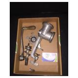 Vintage hand meat grinder