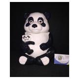 Panda Bear Cookie Jar
