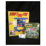 John Deere Giant puzzle & Shift Tac Toe game