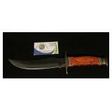 Bowie Knofe Brass hand guard & butt