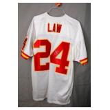 Ty Law Chiefs #24 Signed Jersey