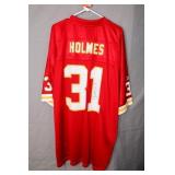 Priest Holmes Chiefs #31 Signed Jersey