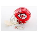 Dante Hall Signed Mini Helmet