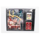 Tony Gonzalez Kansas City Chiefs Plaque