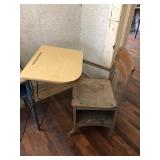 Vintage chair desk Vintage chair desk