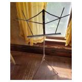 Music Stand and Trombone Music Stand and Trombone