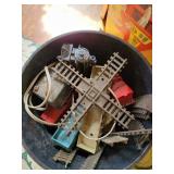 Toy trains, tracks, hot wheels Toy trains, tracks, hot wheels