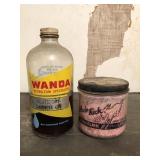 Harness oil and porcelain polish, brace drill, Harness oil and porcelain polish, brace drill,