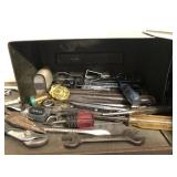 Ammo box full of handtools, screwdrivers, needle Ammo box full of handtools, screwdrivers, needle