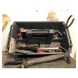 Tool tray with hammers, in Ranch, squares, and Tool tray with hammers, in Ranch, squares, and