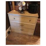 Blonde chest of drawers. Blonde chest of drawers.