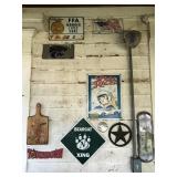 Signs, decorative wall hangings, windchimes, the Signs, decorative wall hangings, windchimes, the