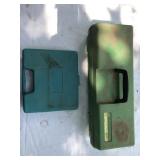 Greenlee 796 ratchet cable bender in case. And a Greenlee 796 ratchet cable bender in case. And a