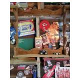 Wall rack, desk, tool batteries, stuff on wall, Wall rack, desk, tool batteries, stuff on wall,