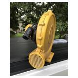 Yellow electric fan Yellow electric fan