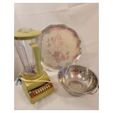 Serving tray, collander, blender, basket, etc Serving tray, collander, blender, basket, etc
