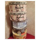 5 Hat boxes 5 Hat boxes