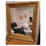 2 matching gold framed mirrors 20 x 24 2 matching gold framed mirrors 20 x 24