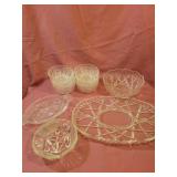 Bowls and serving tray Bowls and serving tray