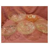Assorted serving bowls Assorted serving bowls