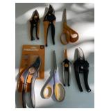 Fiskars Pruners and Scissors Lot