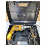 DEWALT 1/2in Corded VSR Drill w/Case Tested Runs