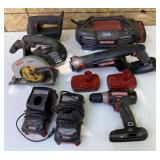 Craftsman 19.2V Cordless Tool Lot Saw, Drill, More