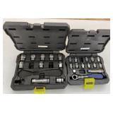 Pass Thru Socket Set 1/4 & 3/8 Partial Set