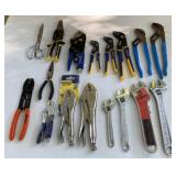 Pliers, Crescent, Vise-Grip Tools Lot