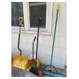 Shop Brooms & Snow Shovel Lot