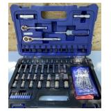 Kobalt 85pc, 1/4, 3/8 Socket Set, SAE/Metric