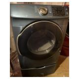 Samsung Steam Dryer Blue Needs Repair 7.5 cu ft