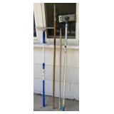 Extension Pole/Handles Lot 1-4ft, 2-5ft, 1-6ft