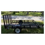 4' x 8' Carry On Steel Mesh Trailer w/1-7/8' Ball