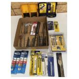 Drill Bits Lot, Wood & Metal