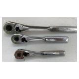 Craftsman Ratchets Lot 1/4', 3/8', 1/2'