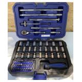 Kobalt 63pc 1/4in dr socket set