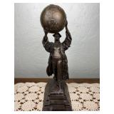 Jim Hill Heavy Bronze Sculpture - College Grad Jim Hill Heavy Bronze Sculpture - College Grad