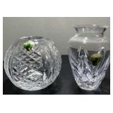 Waterford Crystal 4' Ronan Bowl & 4.5' Posy Vase Waterford Crystal 4' Ronan Bowl & 4.5' Posy Vase