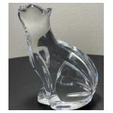Vintage Waterford Lead Crystal 5' Cat Looking Up Vintage Waterford Lead Crystal 5' Cat Looking Up