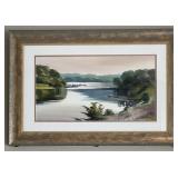 J.R. Hamil Original Signed Watercolor Painting J.R. Hamil Original Signed Watercolor Painting