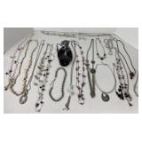 Costume Jewelry Necklace Lot Costume Jewelry Necklace Lot
