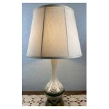 Vintage Ceramic & Brass Lamp 29'H Vintage Ceramic & Brass Lamp 29'H