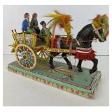 Vintage GIDI'S Italian Wooden Horse & Cart Vintage GIDI'S Italian Wooden Horse & Cart