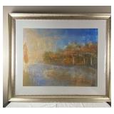 'River Flow' Large Watercolor Painting 'River Flow' Large Watercolor Painting
