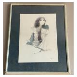 Rosamond Offset Lithograph 'Summer Moods' Rosamond Offset Lithograph 'Summer Moods'